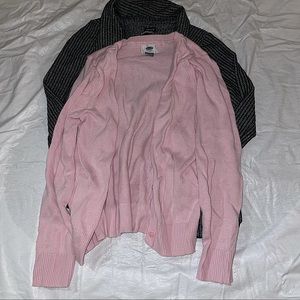 Girls lot of 2 sweaters size 10, 10/12 EUC